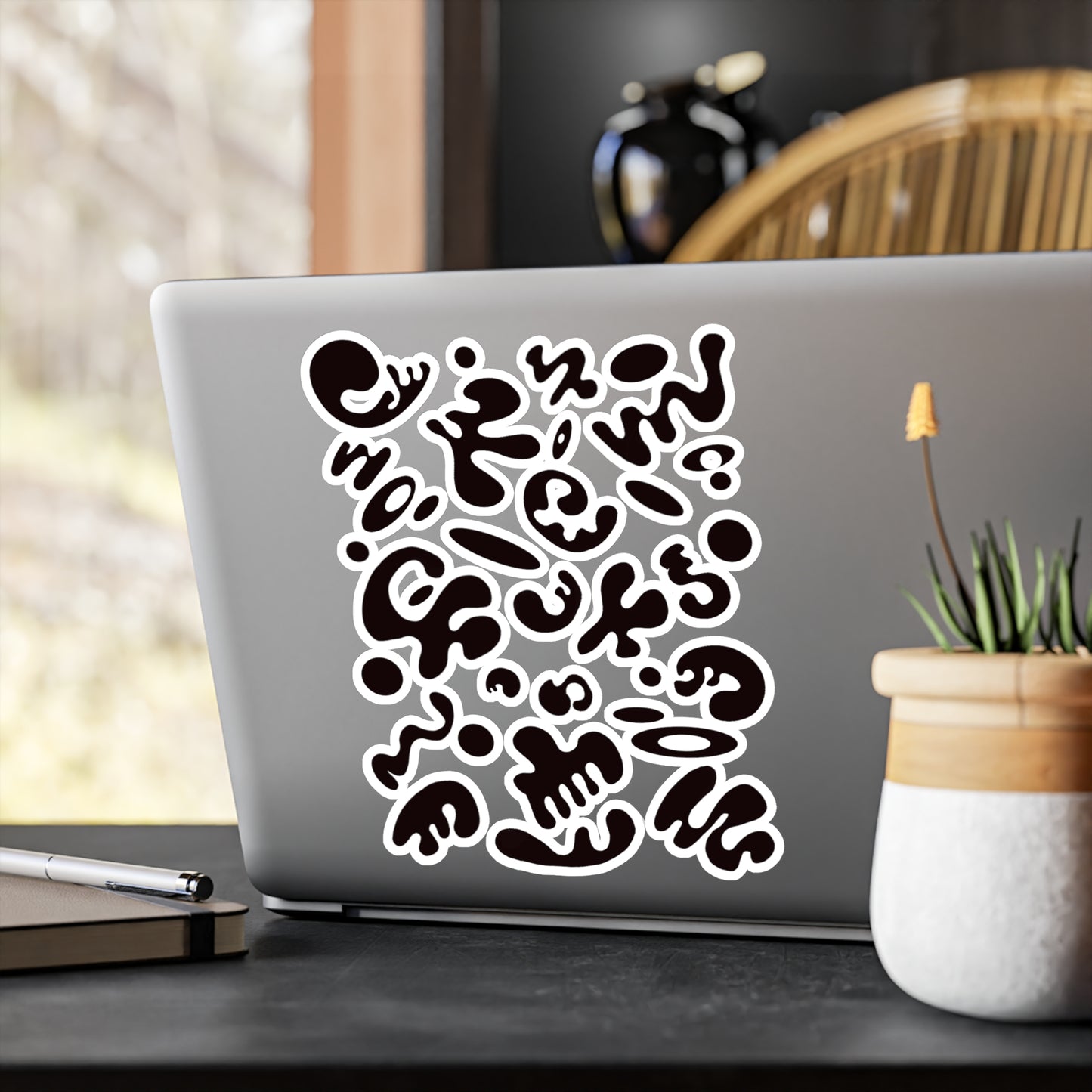 ADORN'D KISS CUT VINYL DECAL - OG Print