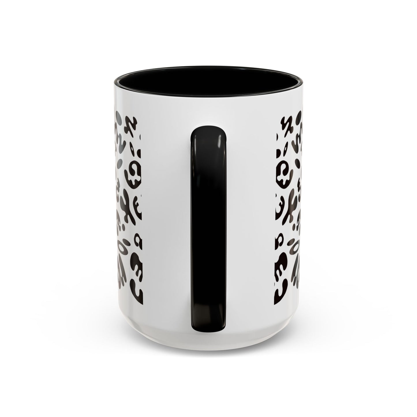 NOURISH'D COLOR ACCENT CERAMIC MUG