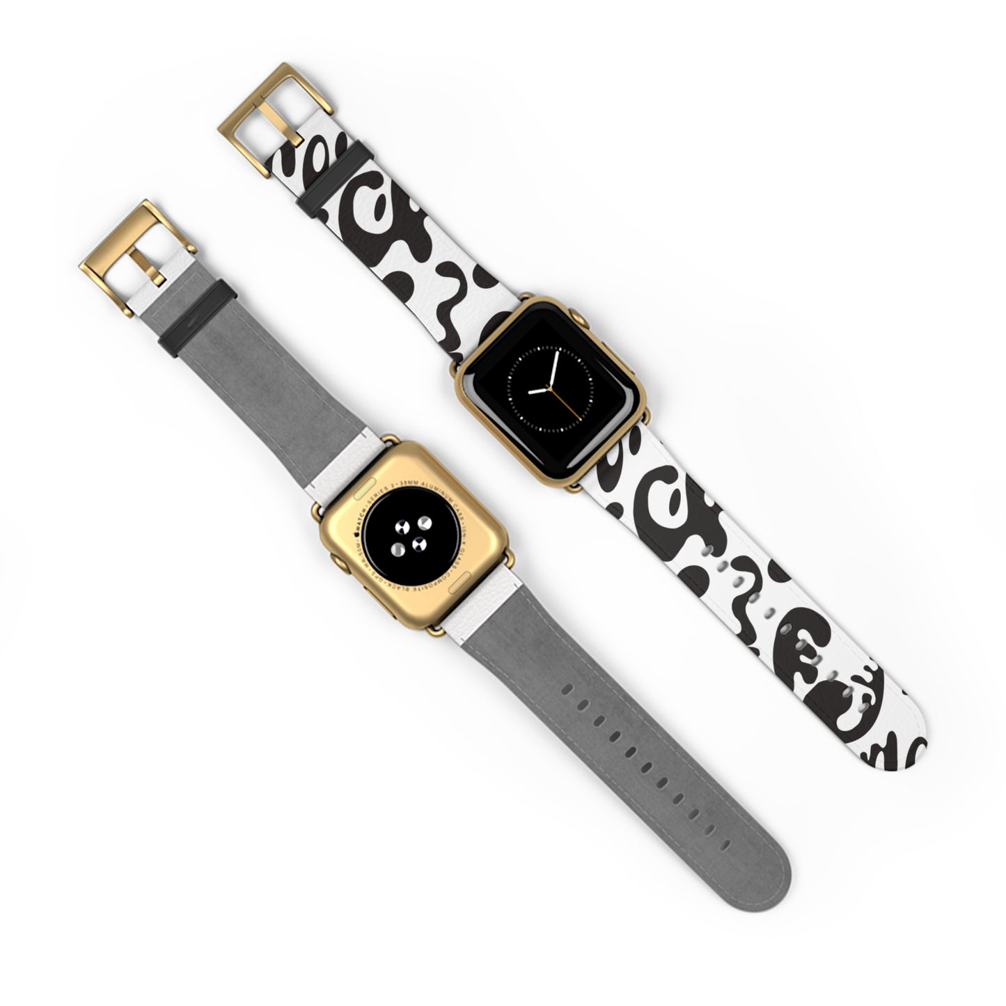 PURE IMAGINATION LARGE PRINT WATCH BAND - Starlight White