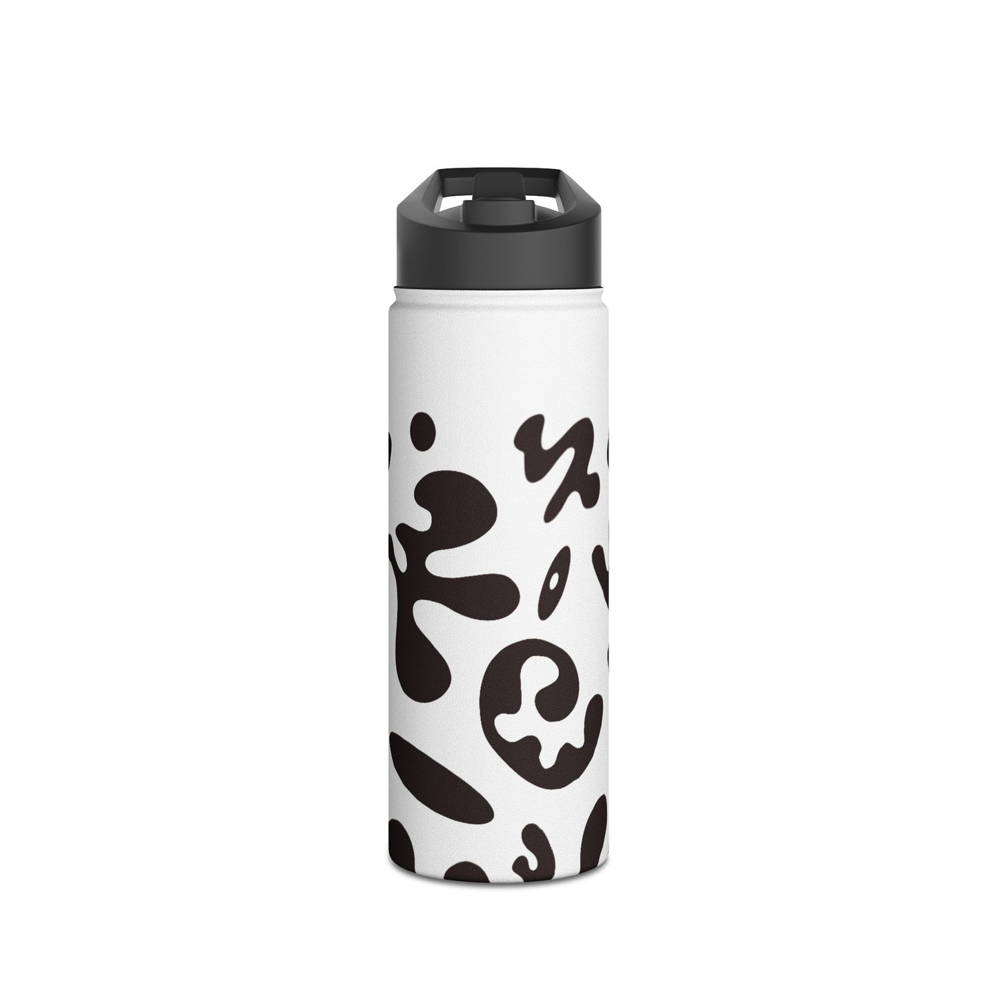 NOURISH'D STAINLESS STEEL WATER BOTTLE (STANDARD LID)