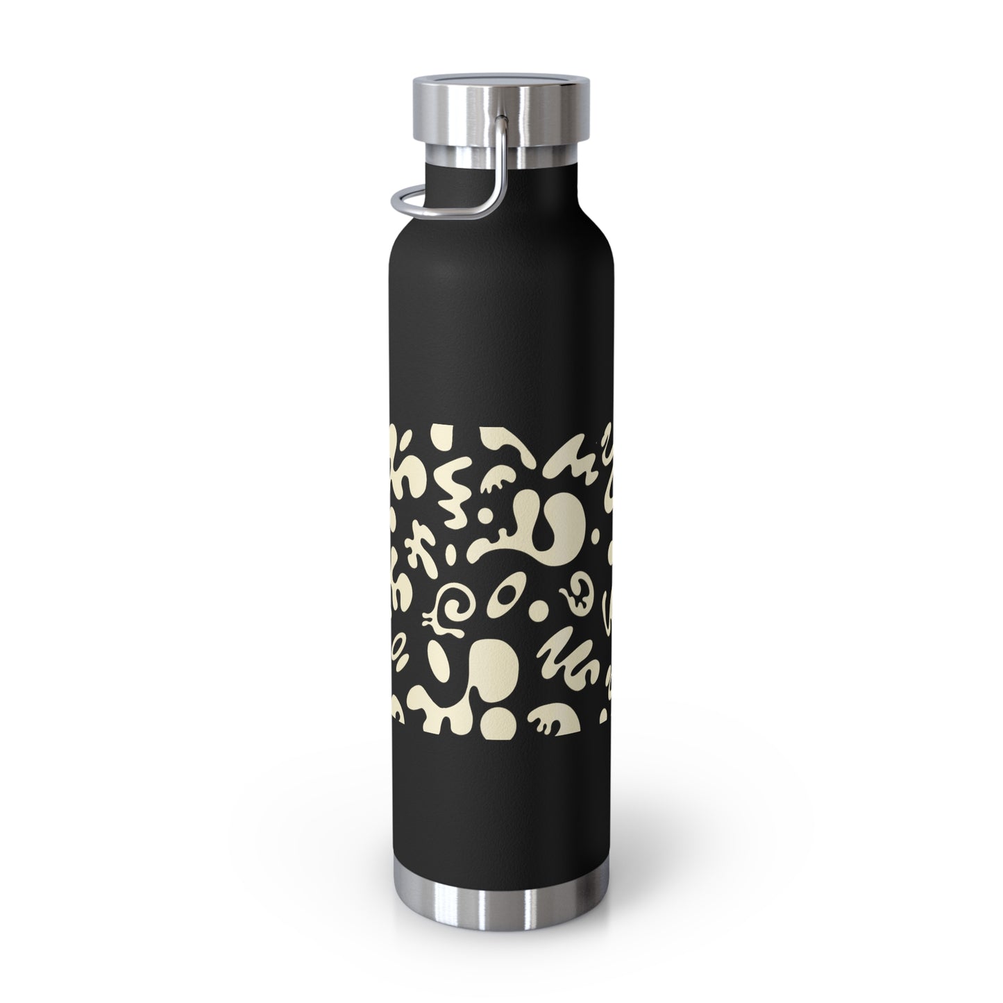 NOURISH'D COPPER VACUUM INSULATED BOTTLE - Warm White Print