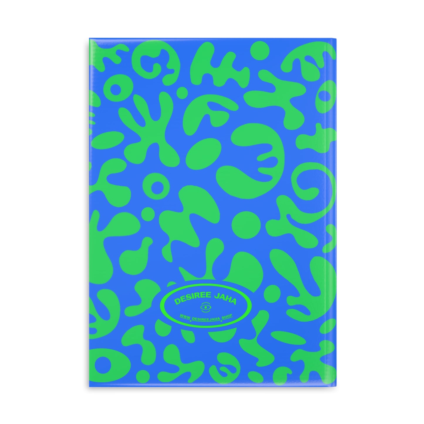 PURE IMAGINATION HARDCOVER NOTEBOOK w PUFFY COVERS - Blue & Green