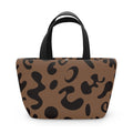 Pure Imagination Top Handle Lunch Bag - Piano Wood
