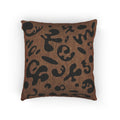 Pure Imagination All-Over-Print Woven Throw Pillow — Piano Wood