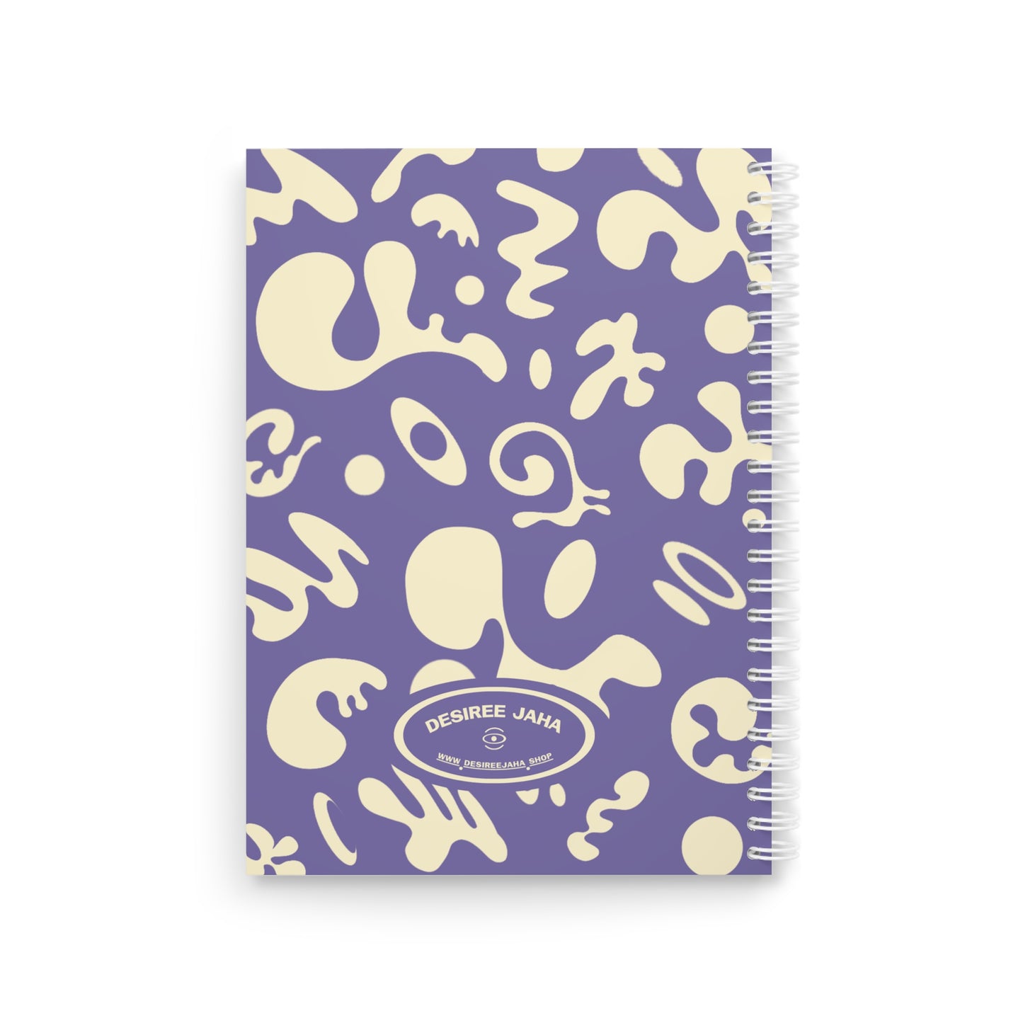 PURE IMAGINATION SPIRAL NOTEBOOK (WIDE RULED) - Purple Rain