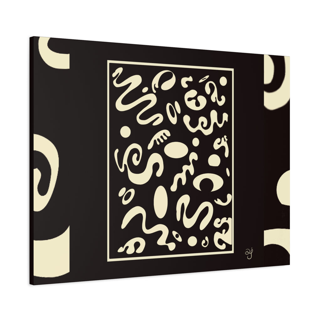 Spotlight Art Framed Stretched Matte Canvas