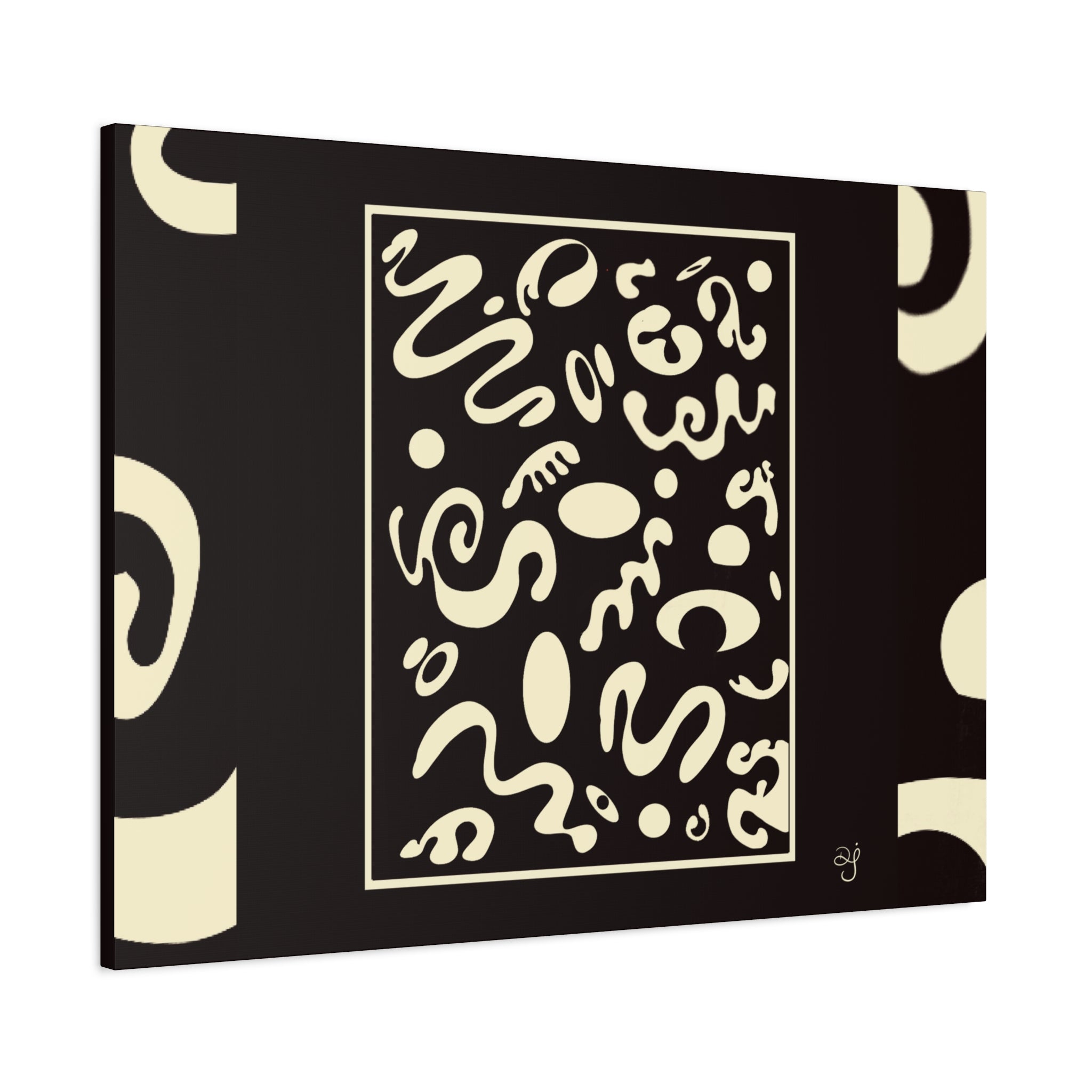 Spotlight Art Framed Stretched Matte Canvas