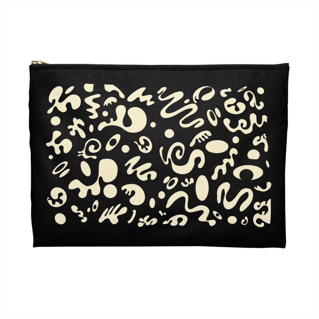 Pure Imagination Accessory Pouch — Flat Bottom Makeup Bag & Pencil Case