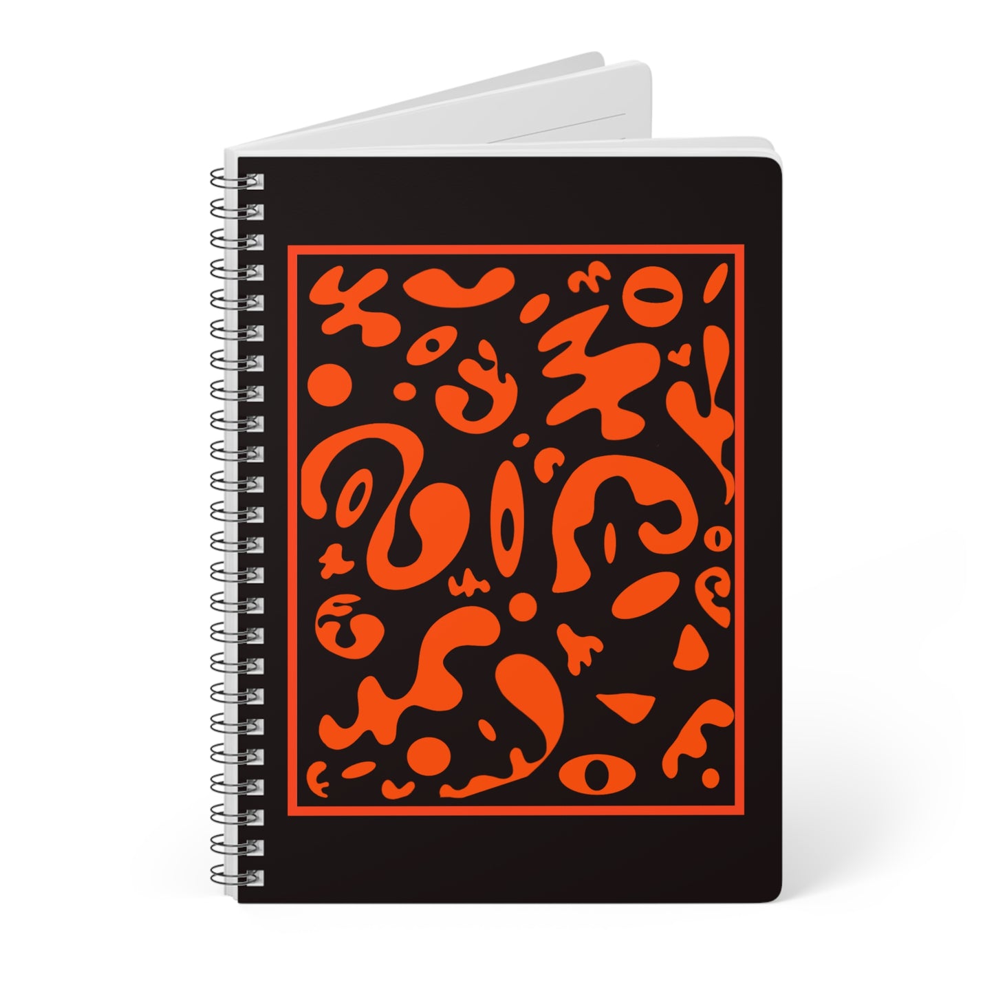 DEEP DREAM WIROBOUND SOFTCOVER A5 SPIRAL NOTEBOOK - Black Magic Woman