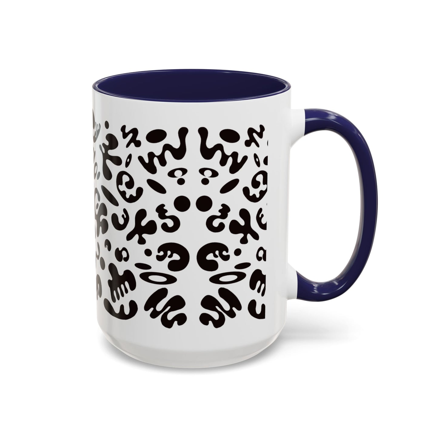 NOURISH'D COLOR ACCENT CERAMIC MUG