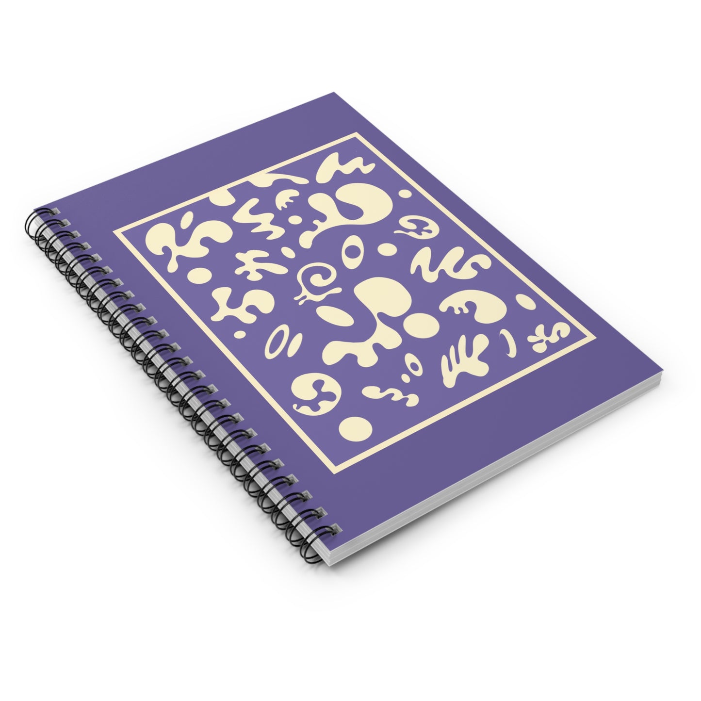 DEEP DREAM SPIRAL NOTEBOOK (RULED LINE) - Purple Rain