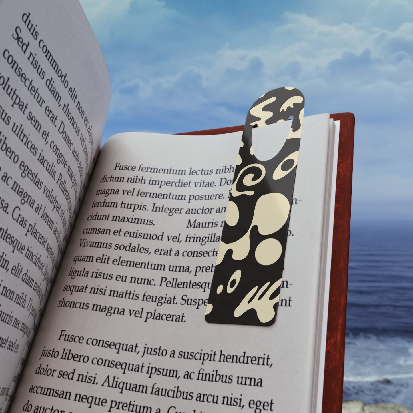 BRIGHT FUTURE BOOKMARK - Smoke Black