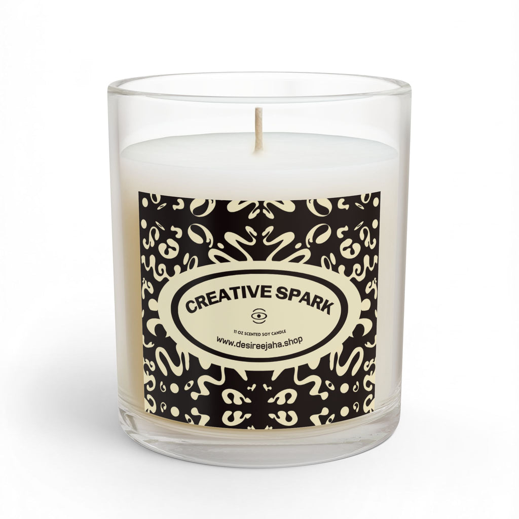Creative Spark Large Glass Candle (11oz)