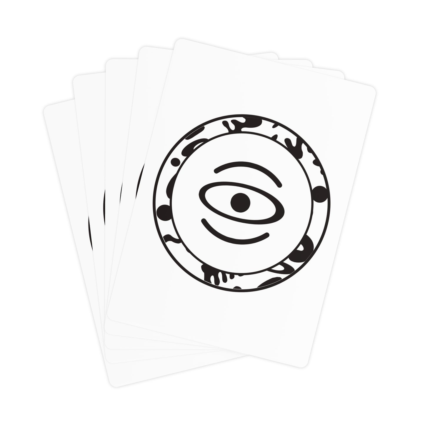 ADORN'D POKER CARDS - Starlight White Logo