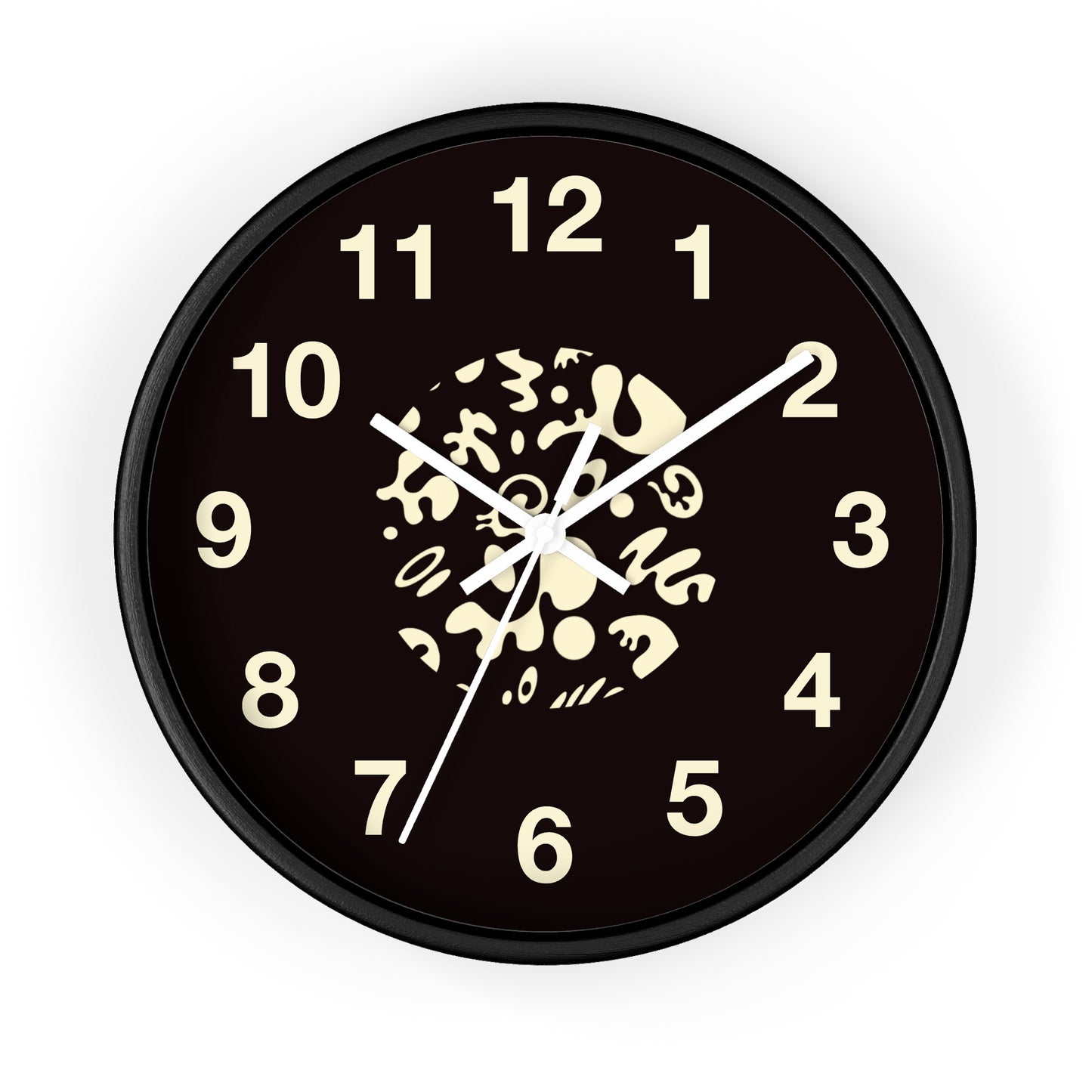 BRIGHT FUTURE CLASSIC WALL CLOCK - Smoke Black