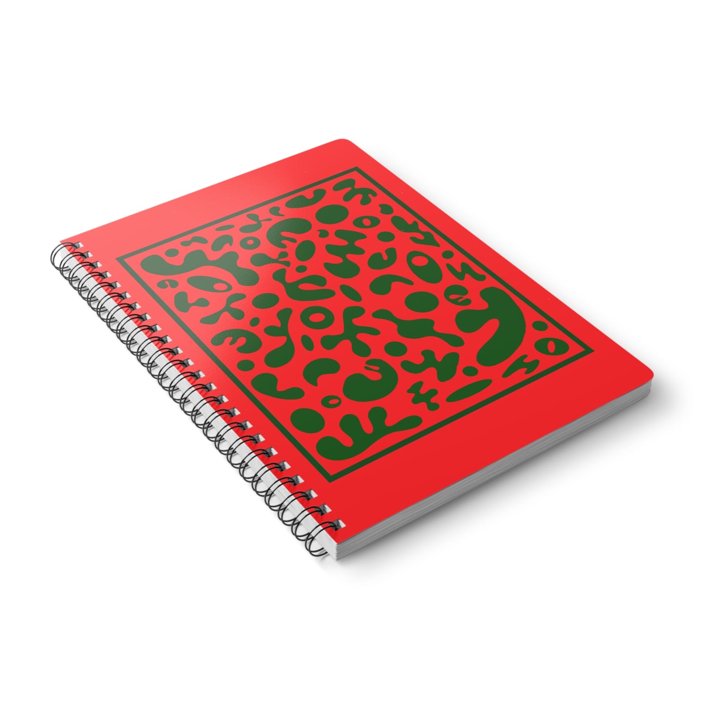 DEEP DREAM WIROBOUND SOFTCOVER A5 SPIRAL NOTEBOOK - Santa Baby