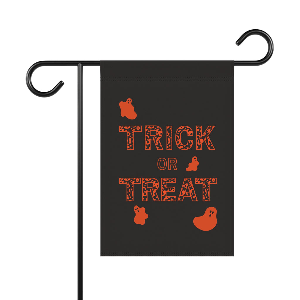 Trick or Treat Halloween Garden Flag - Ghost Yard Banner