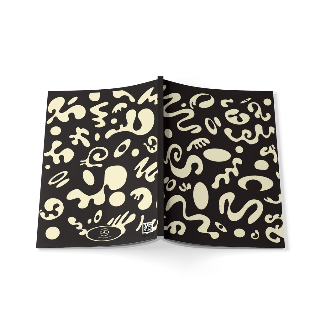 Pure Imagination All-Over-Print A5 Softcover Notebook — Ink