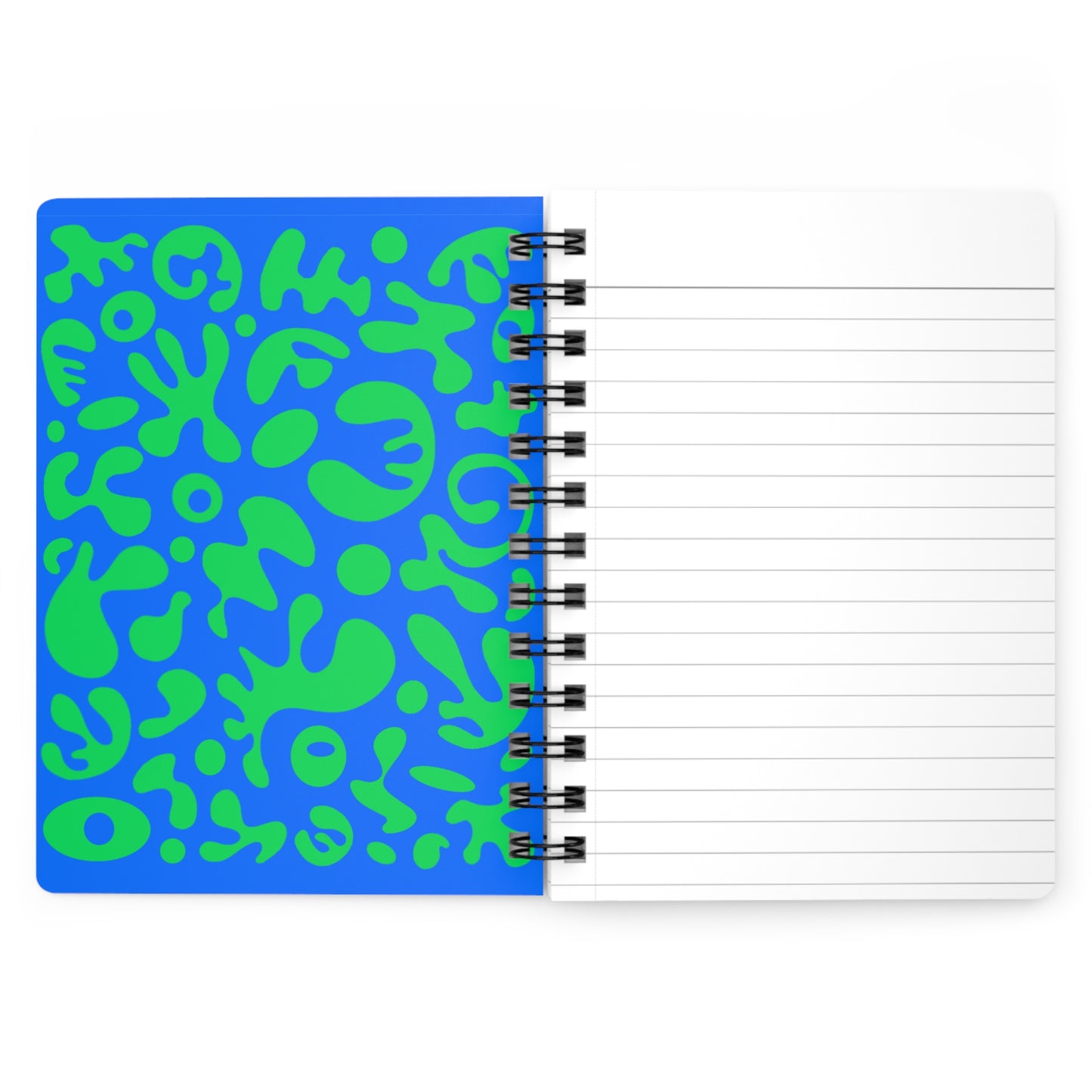 PURE IMAGINATION SPIRAL BOUND JOURNAL (RULED LINE) - Blue & Green