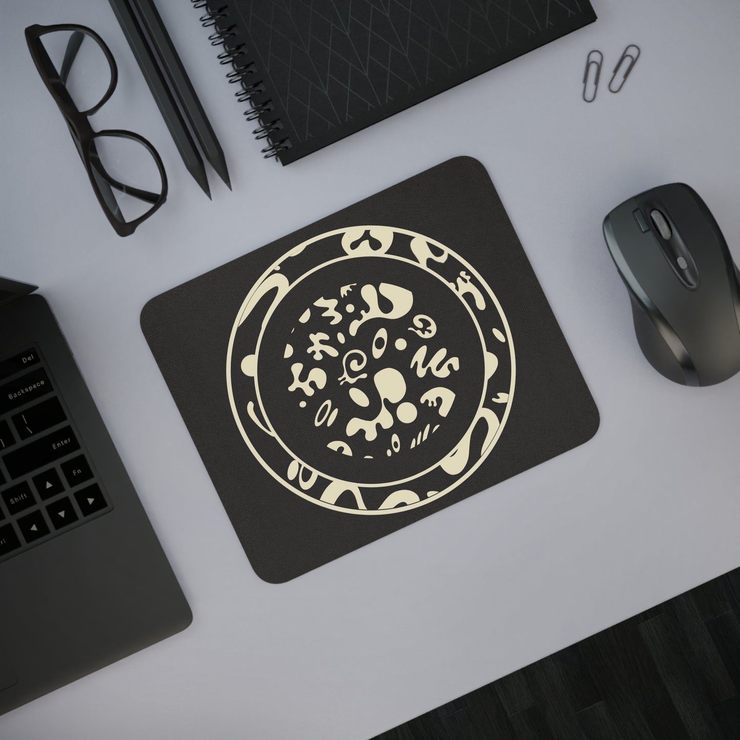 ADORN'D DESK MOUSE PAD - Smoke Black