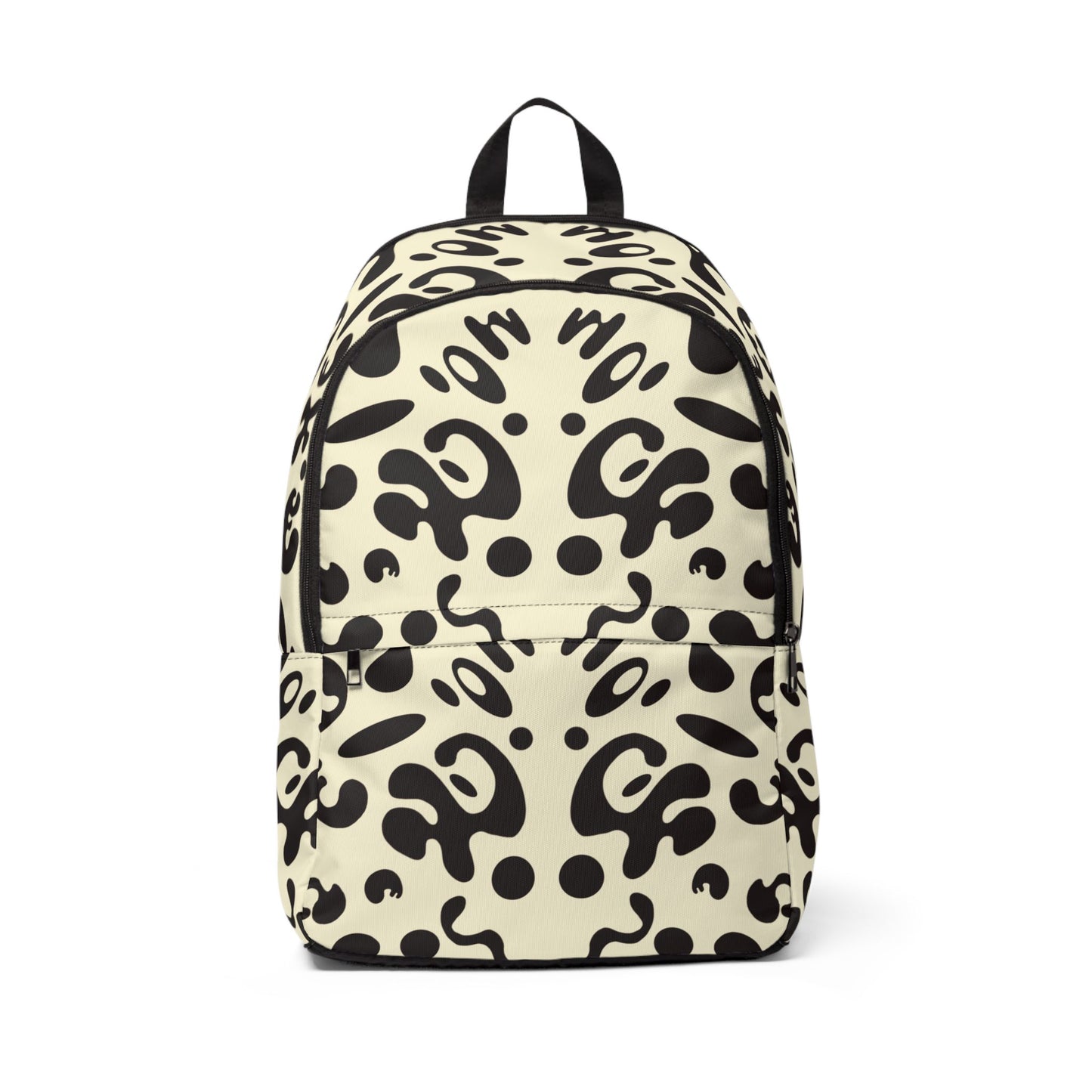 BRIGHT FUTURE UNISEX FABRIC BACKPACK - Warm White