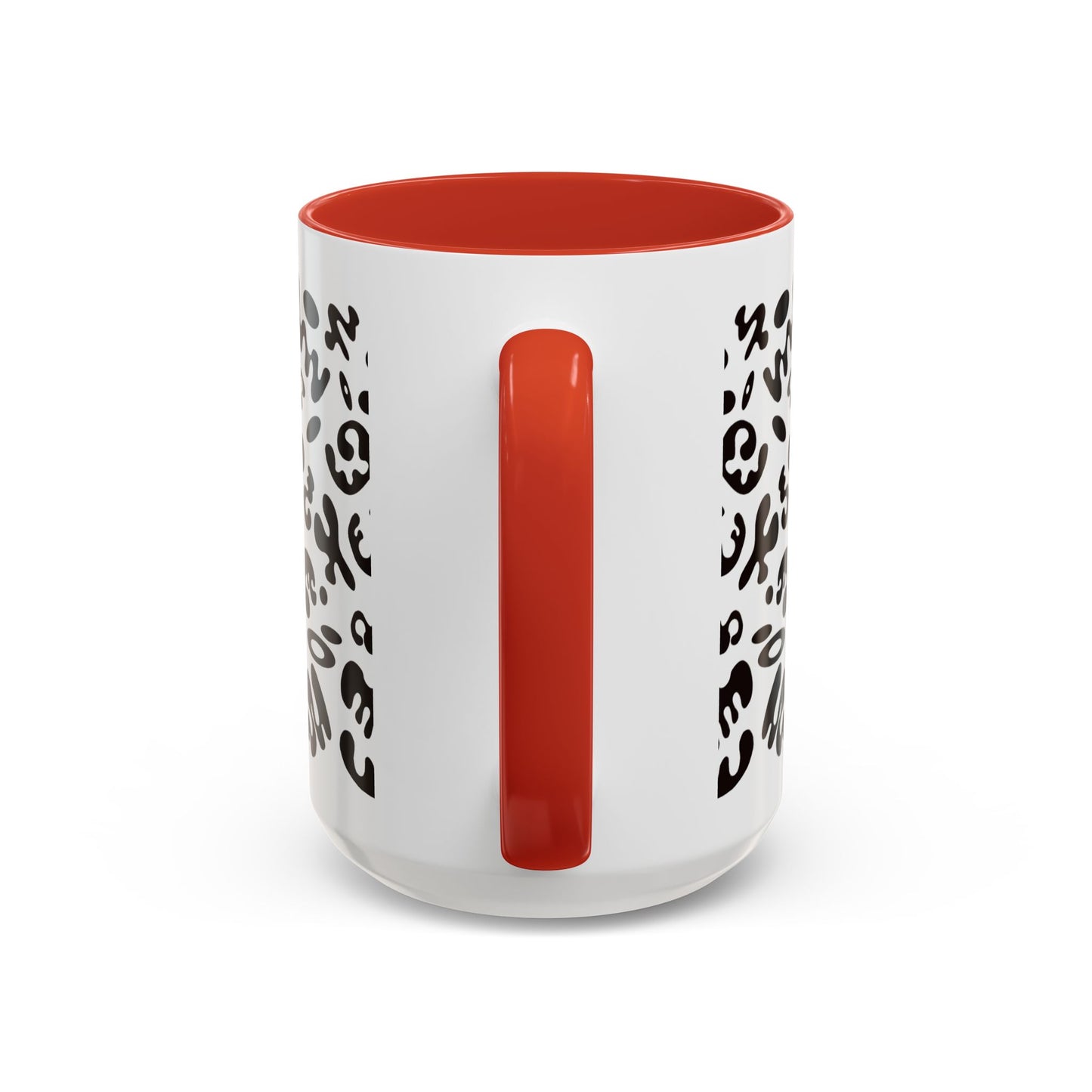 NOURISH'D COLOR ACCENT CERAMIC MUG