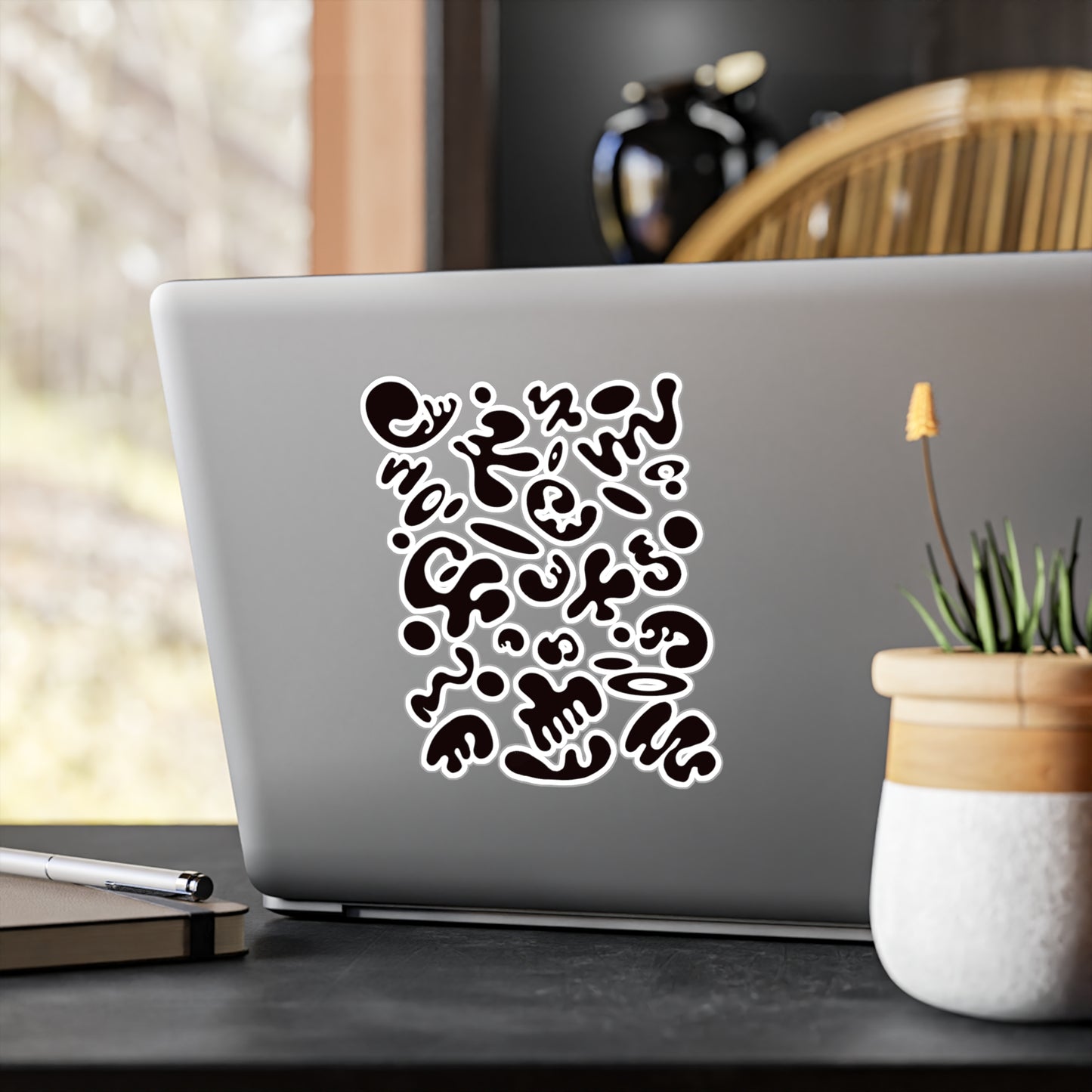 ADORN'D KISS CUT VINYL DECAL - OG Print