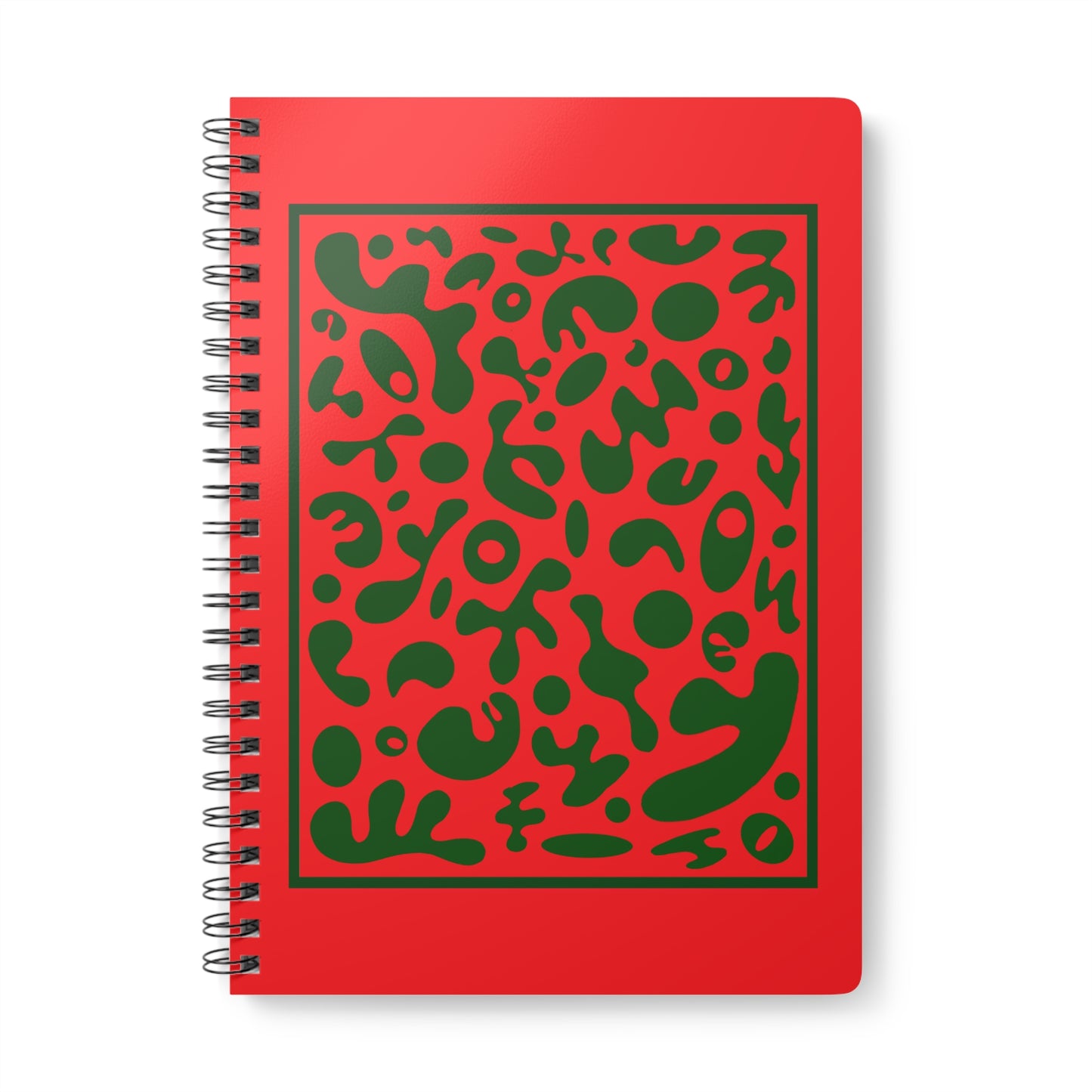 DEEP DREAM WIROBOUND SOFTCOVER A5 SPIRAL NOTEBOOK - Santa Baby