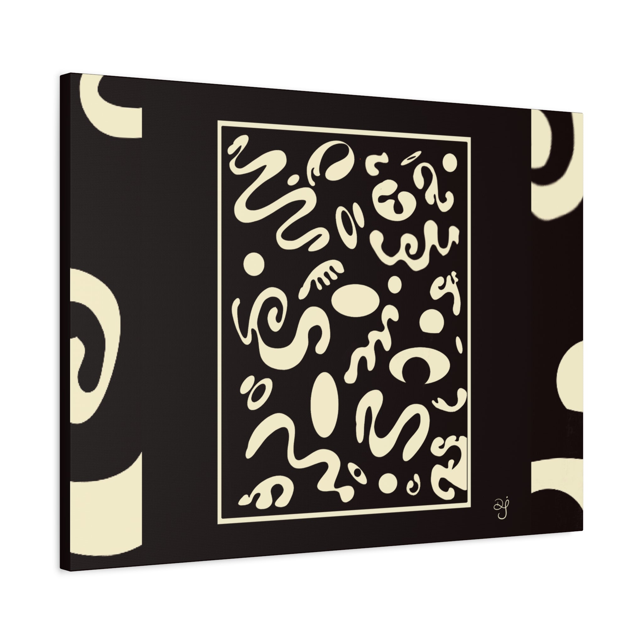 Spotlight Art Framed Stretched Matte Canvas
