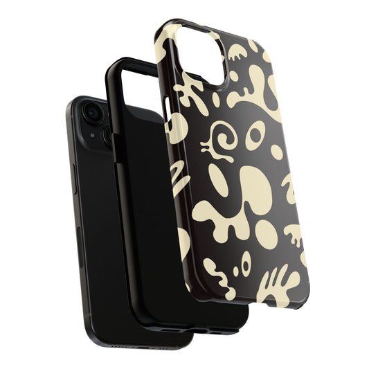 PURE IMAGINATION LAYERED TOUGH PHONE CASE - Smoke Black