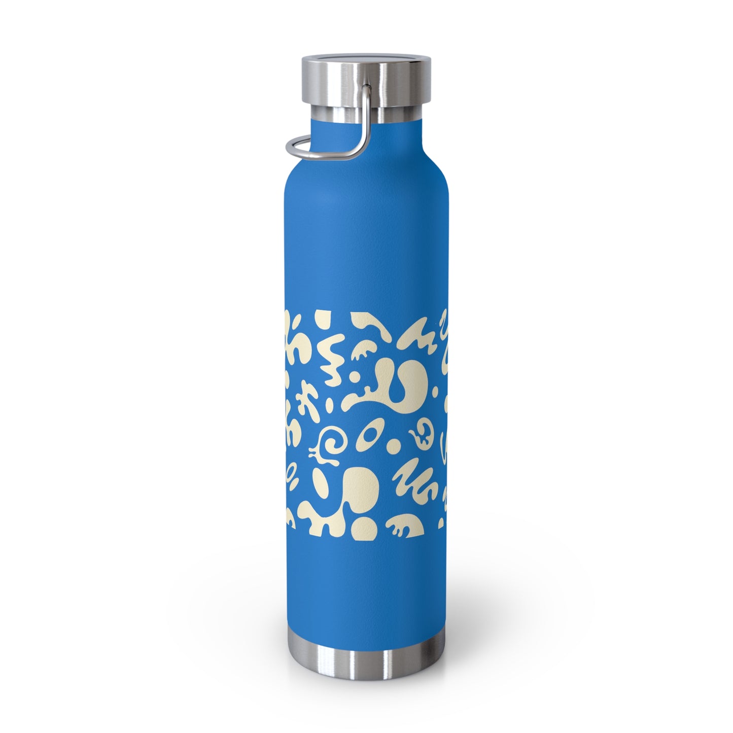 NOURISH'D COPPER VACUUM INSULATED BOTTLE - Warm White Print