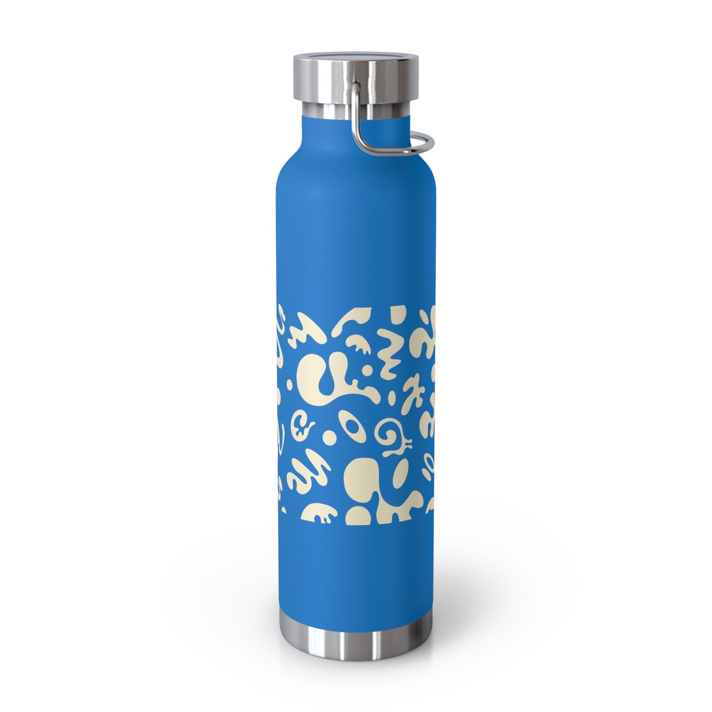 NOURISH'D COPPER VACUUM INSULATED BOTTLE - Warm White Print