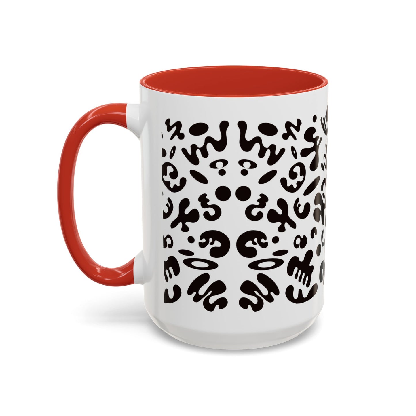 NOURISH'D COLOR ACCENT CERAMIC MUG