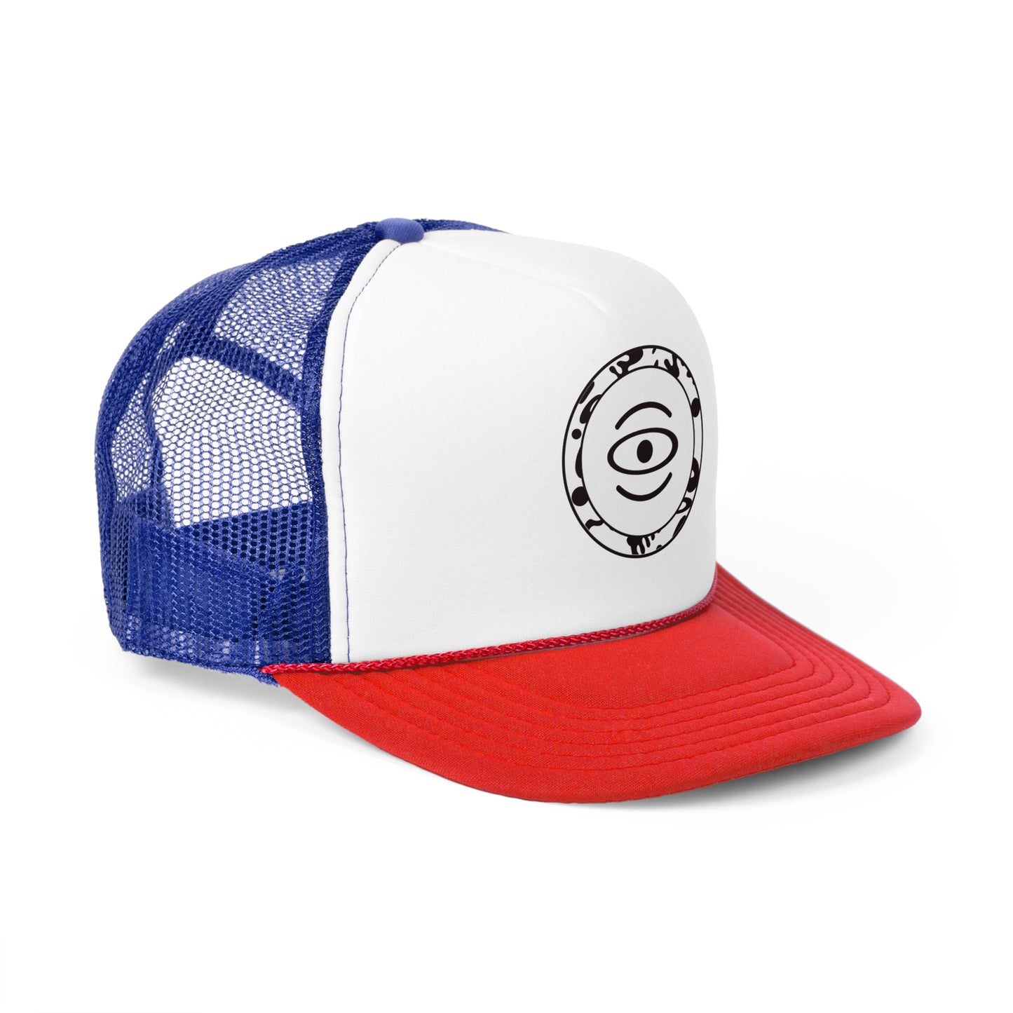 ADORN'D TRUCKER CAP - Starlight White Logo