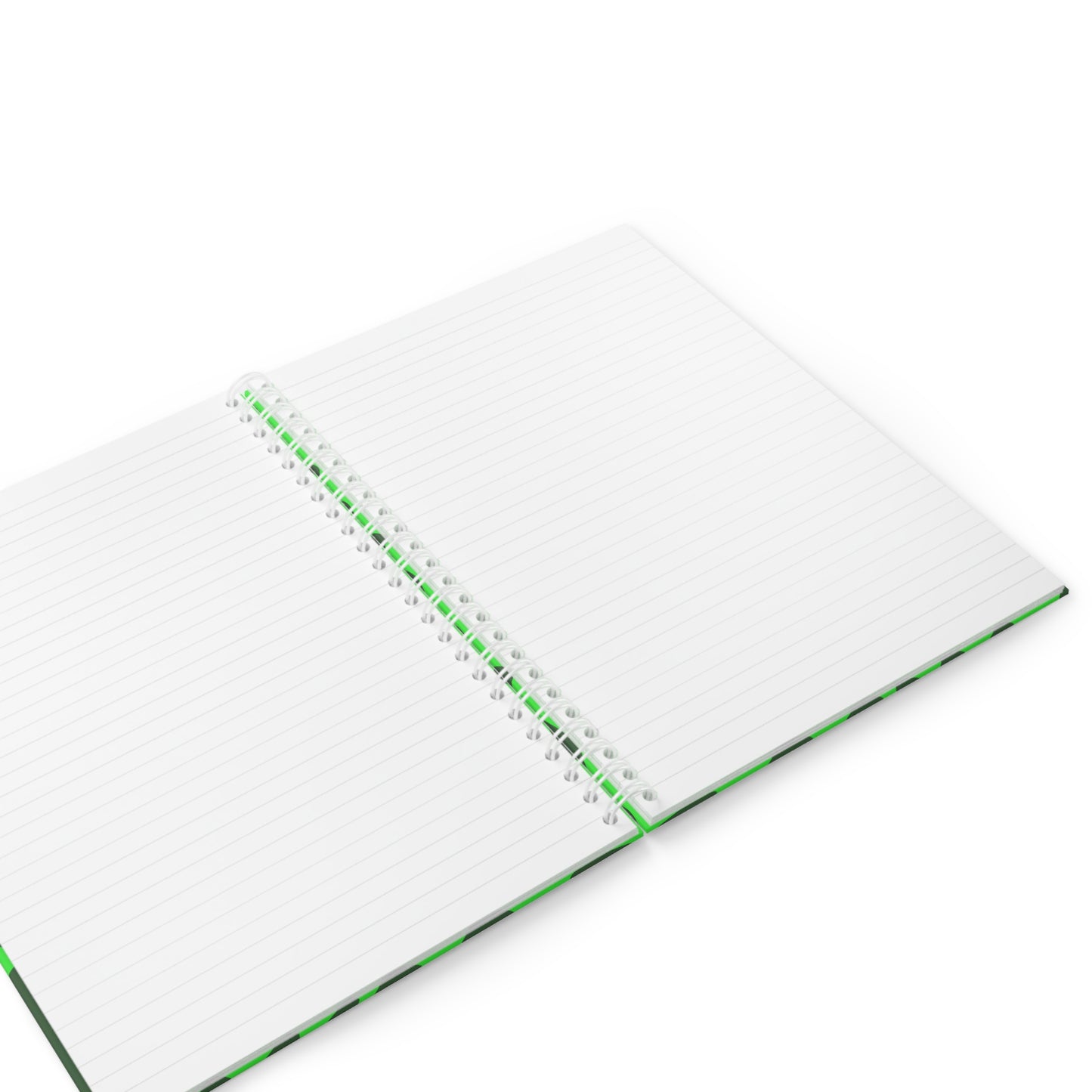 PURE IMAGINATION SPIRAL NOTEBOOK (WIDE RULED) - Green Eyes