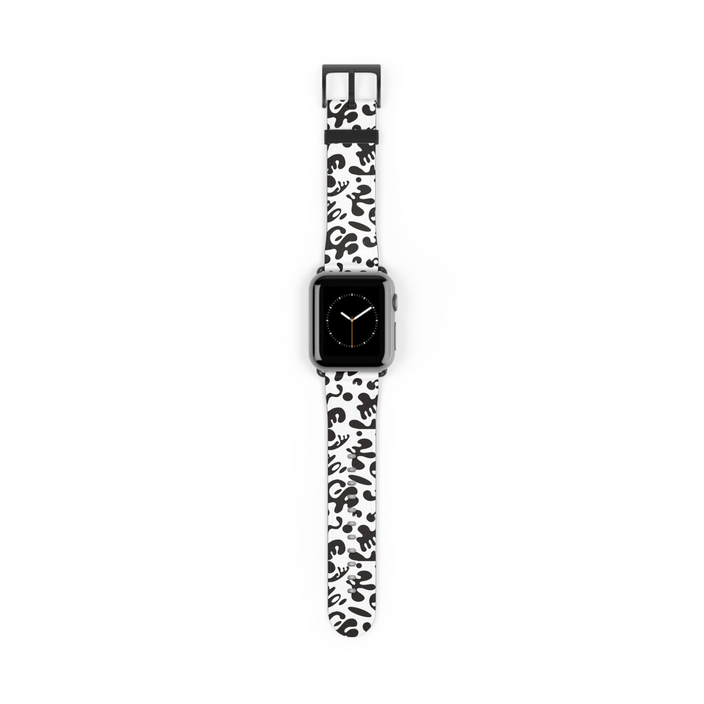 BRIGHT FUTURE SMALL PRINT WATCH BAND - Starlight White