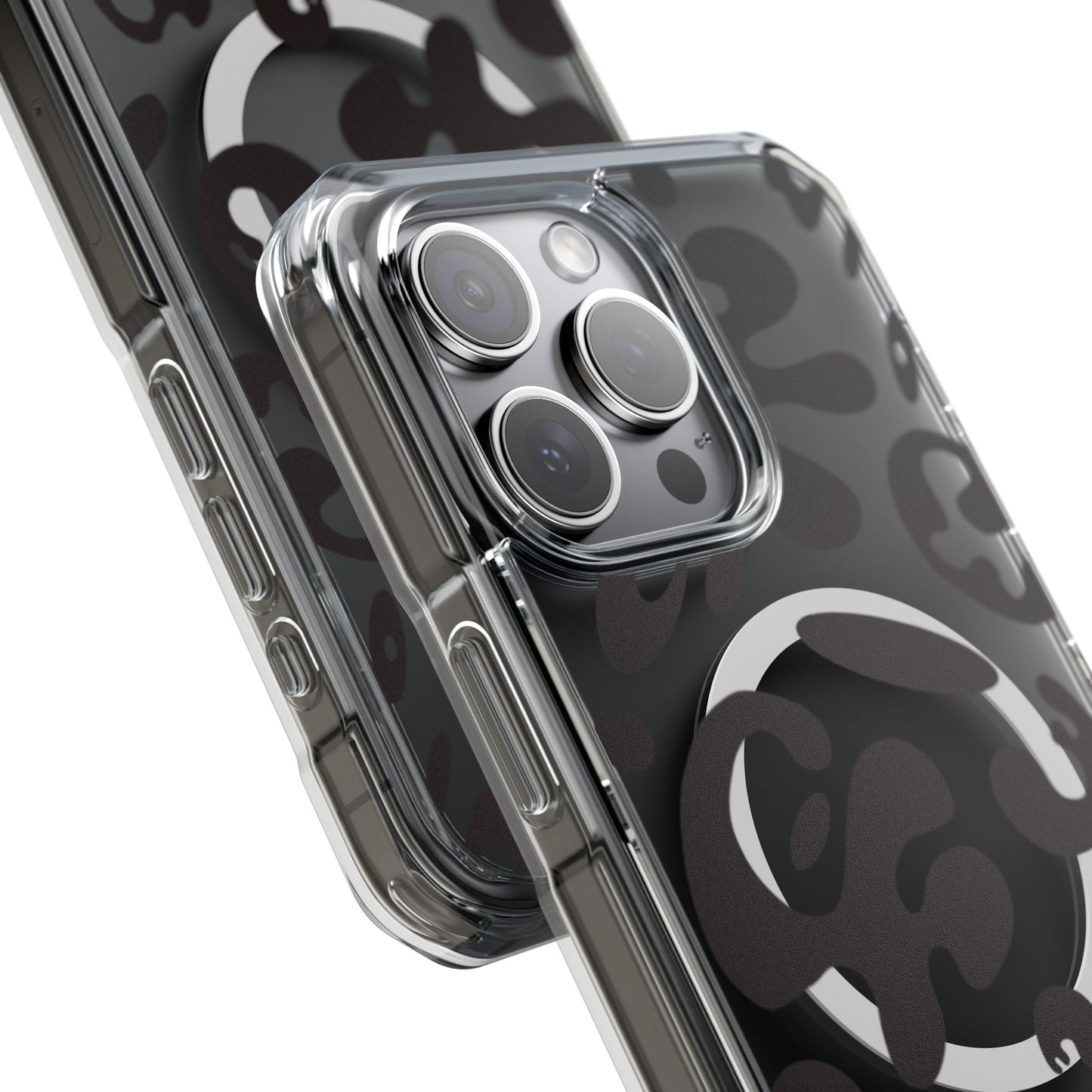 PURE IMAGINATION MAGNETIC CLEAR IMPACT CASE - Smoke Black