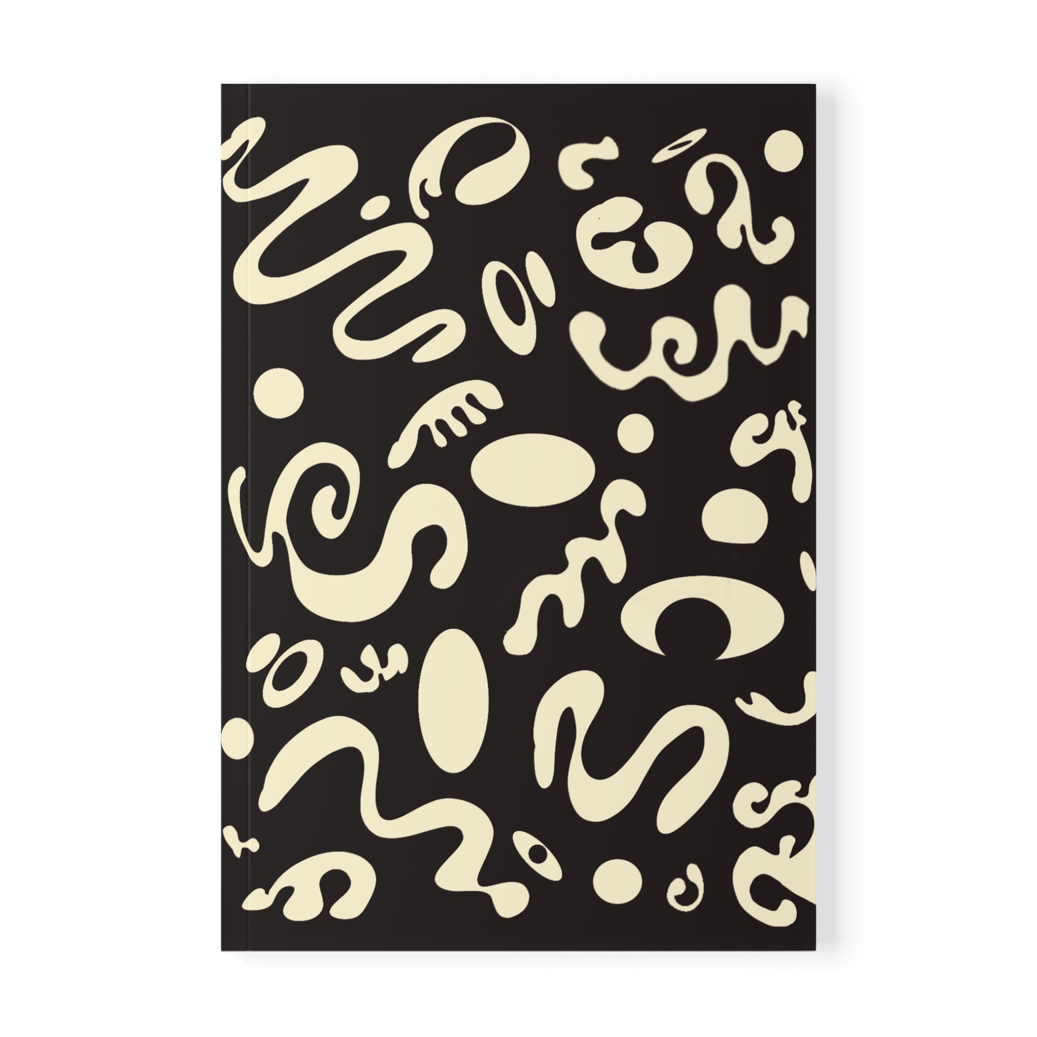 Pure Imagination All-Over-Print A5 Softcover Notebook — Ink