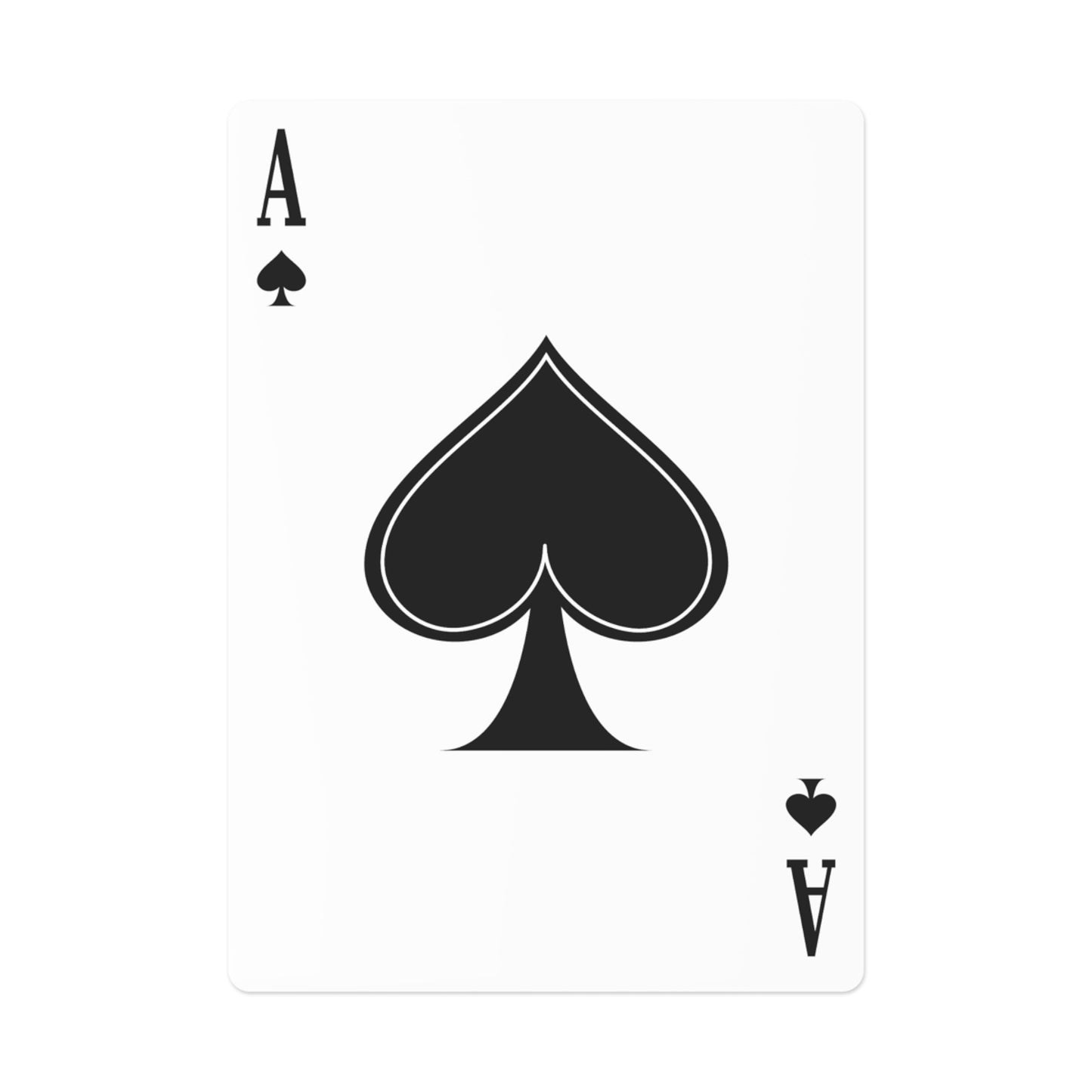 BRIGHT FUTURE POKER CARDS - Smoke Black