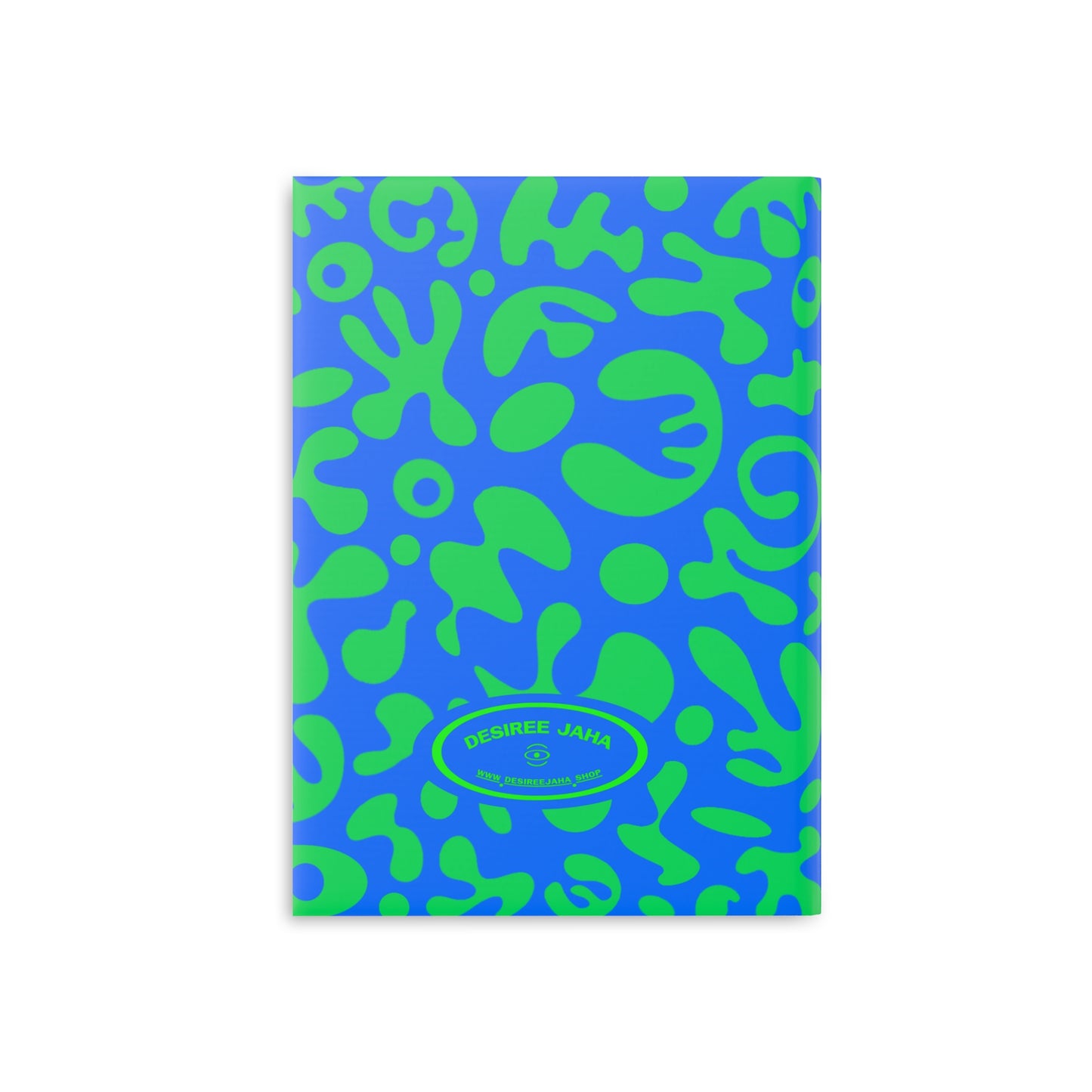 PURE IMAGINATION HARDCOVER NOTEBOOK w PUFFY COVERS - Blue & Green