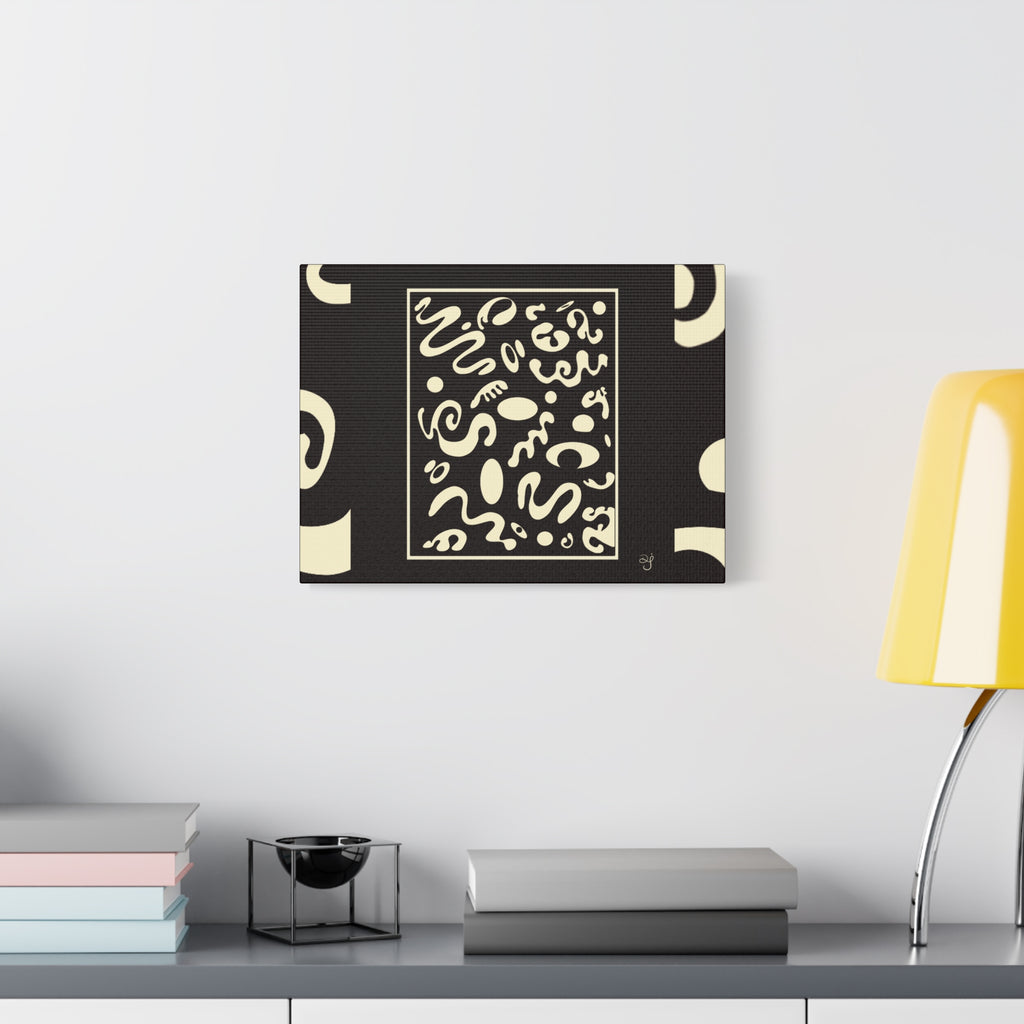 Spotlight Art Framed Stretched Matte Canvas