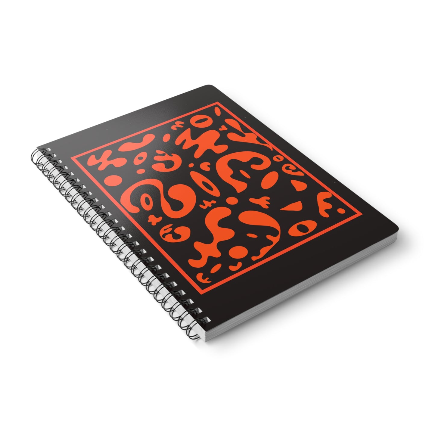 DEEP DREAM WIROBOUND SOFTCOVER A5 SPIRAL NOTEBOOK - Black Magic Woman