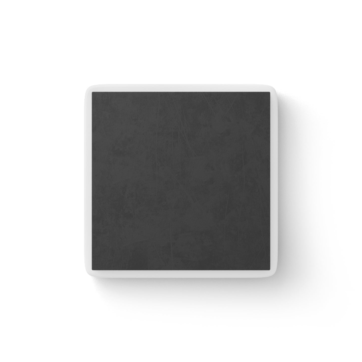 ADORN'D SQUARE PORCELAIN MAGNET - Smoke Black Logo