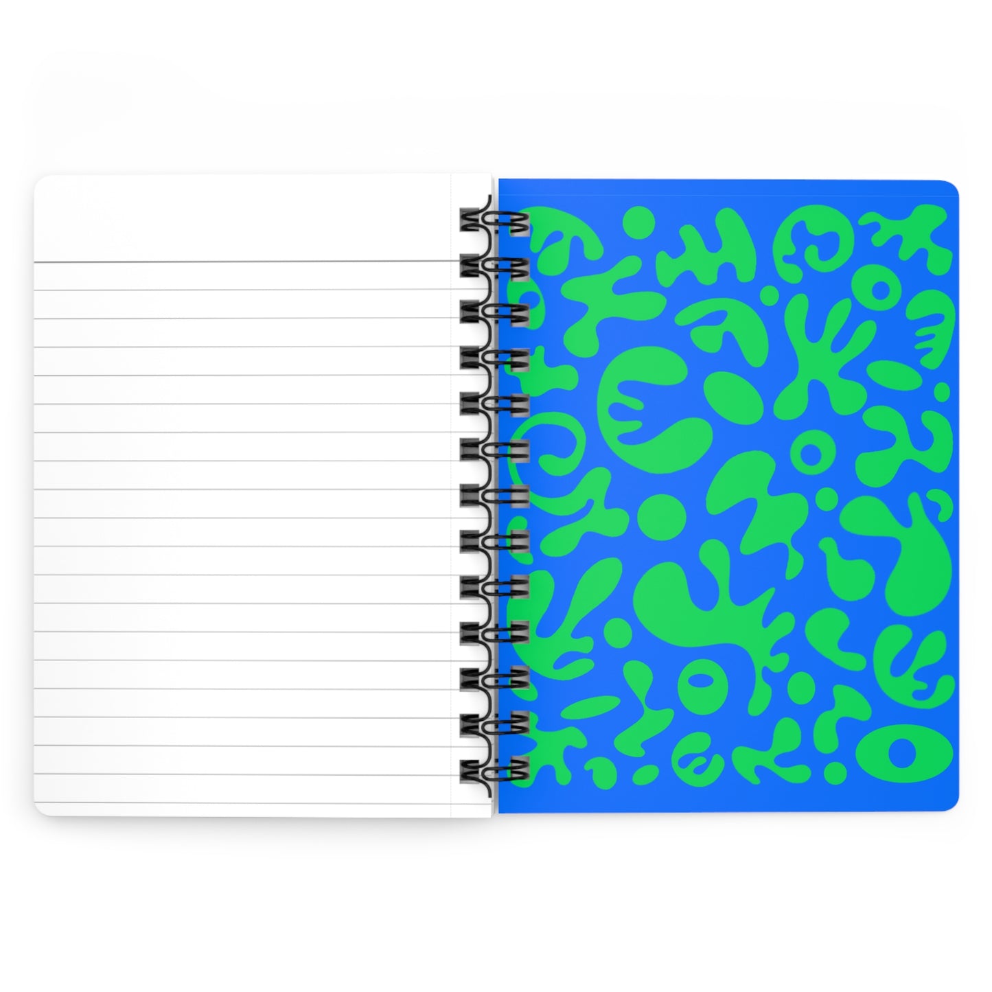 PURE IMAGINATION SPIRAL BOUND JOURNAL (RULED LINE) - Blue & Green