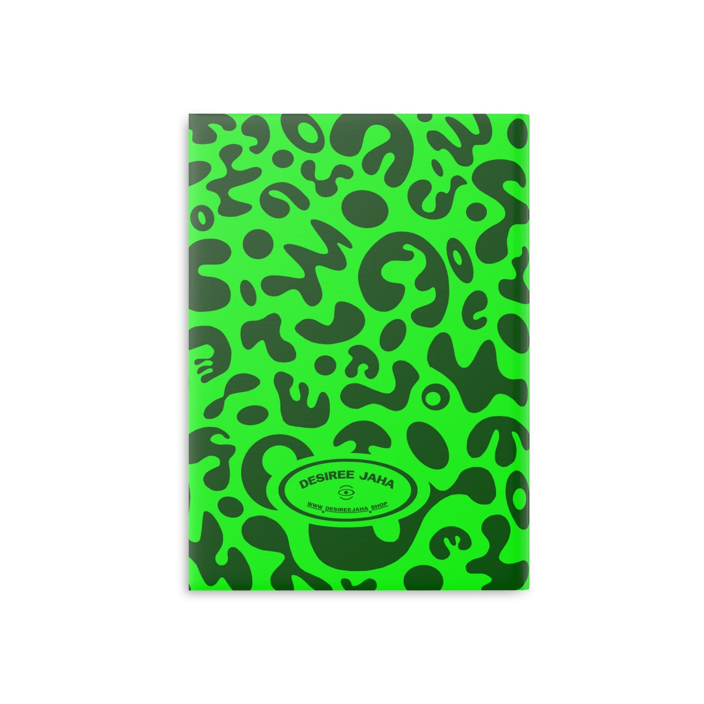 PURE IMAGINATION HARDCOVER NOTEBOOK w PUFFY COVERS - Green Eyes