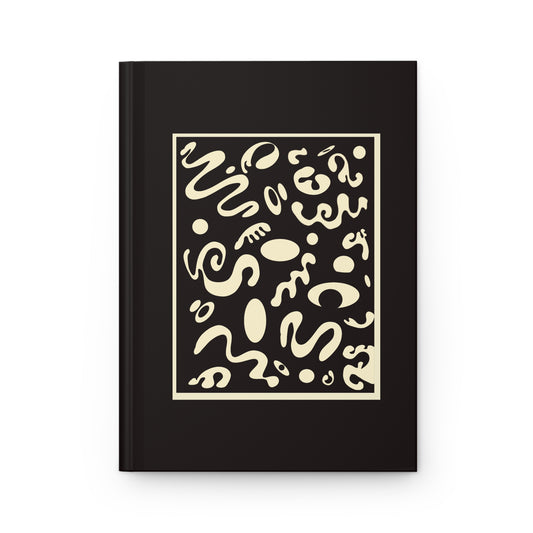 DEEP DREAM HARDCOVER MATTE JOURNAL - Smoke Black