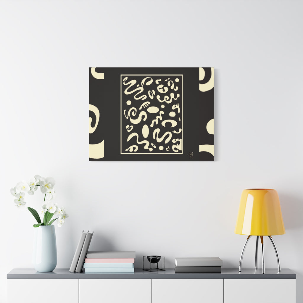 Spotlight Art Framed Stretched Matte Canvas