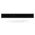 Radical Imagination Brass Ballpoint Pen with Gripper (Engraved)
