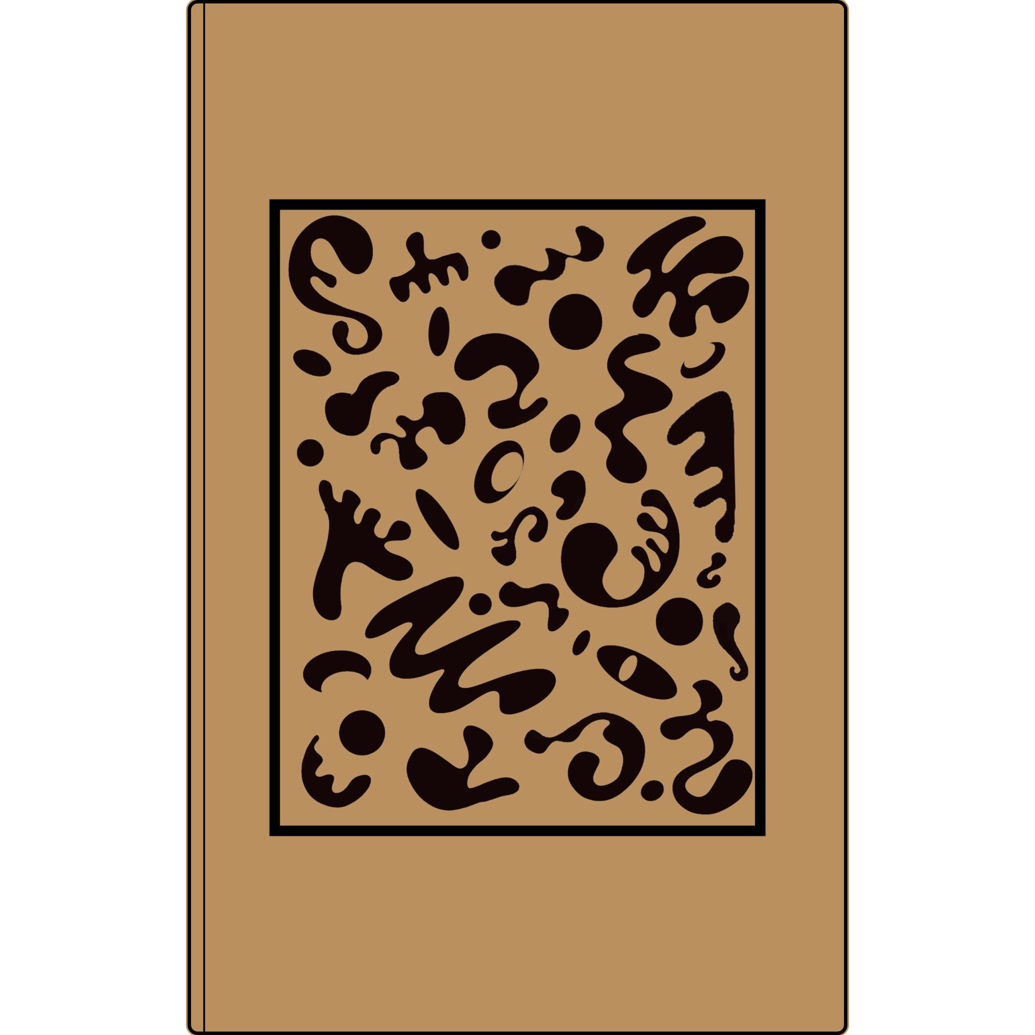 Spotlight Art Framed Vegan Leather Journal (Engraving)