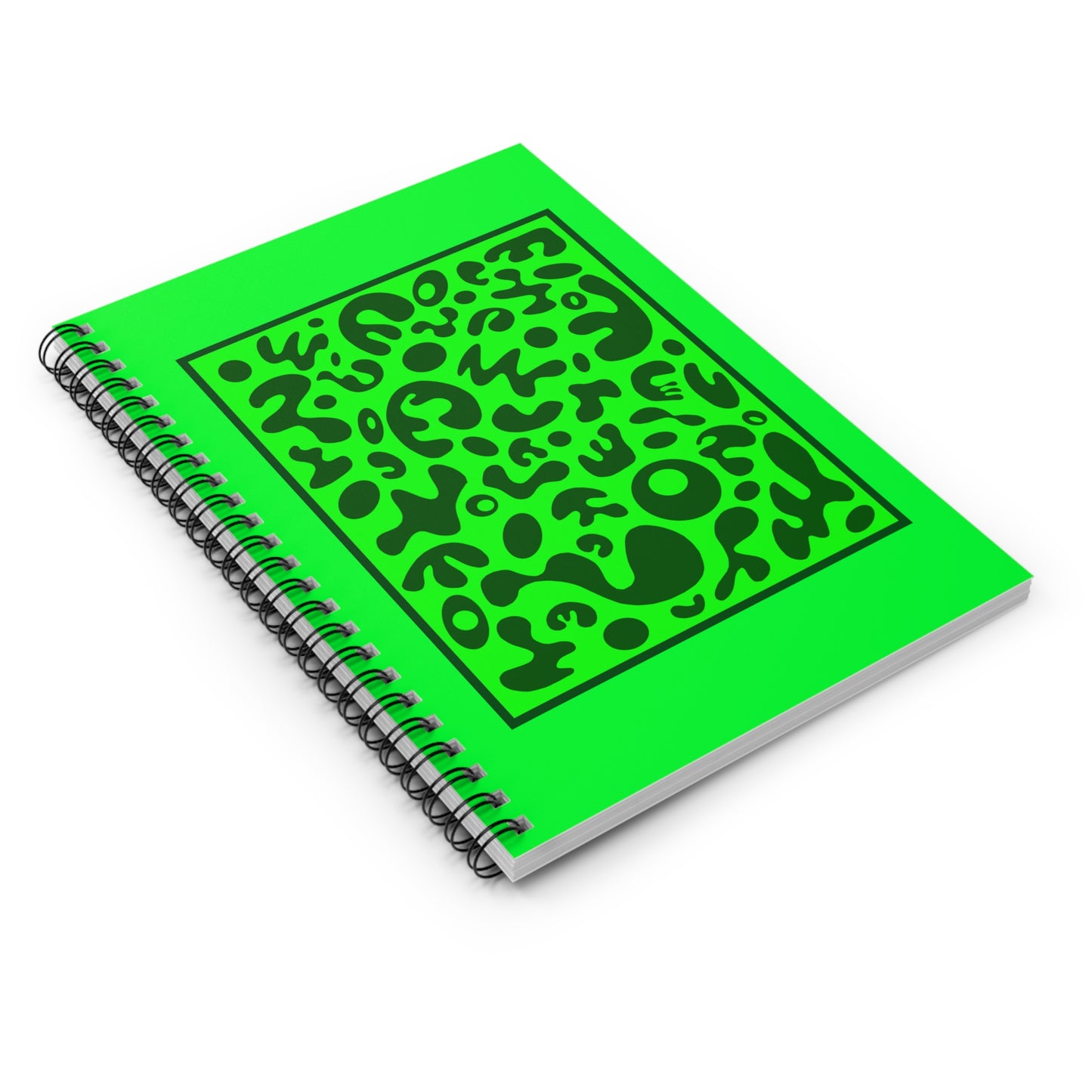 DEEP DREAM SPIRAL NOTEBOOK (RULED LINE) - Green Eyes